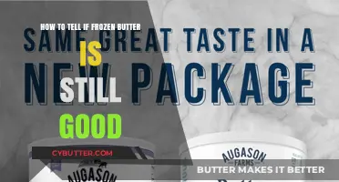 Is Frozen Butter Still Fresh? Signs to Check Its Quality
