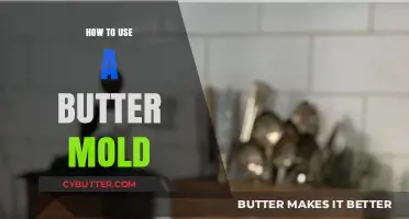 Crafting Culinary Masterpieces: The Art of Using a Butter Mold