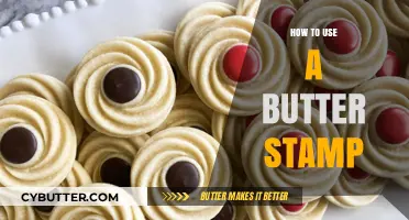 Elevate Your Baking: The Art of Using a Butter Stamp