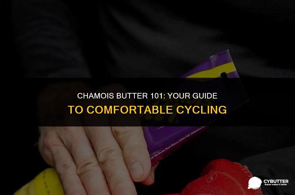 how to use chamois butter