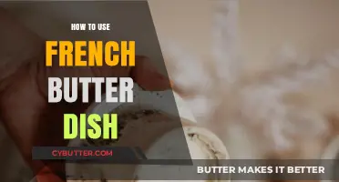 Savoring Elegance: The Art of Using a French Butter Dish
