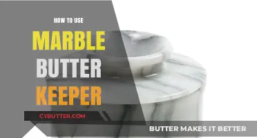 Elevate Your Kitchen: The Art of Using a Marble Butter Keeper