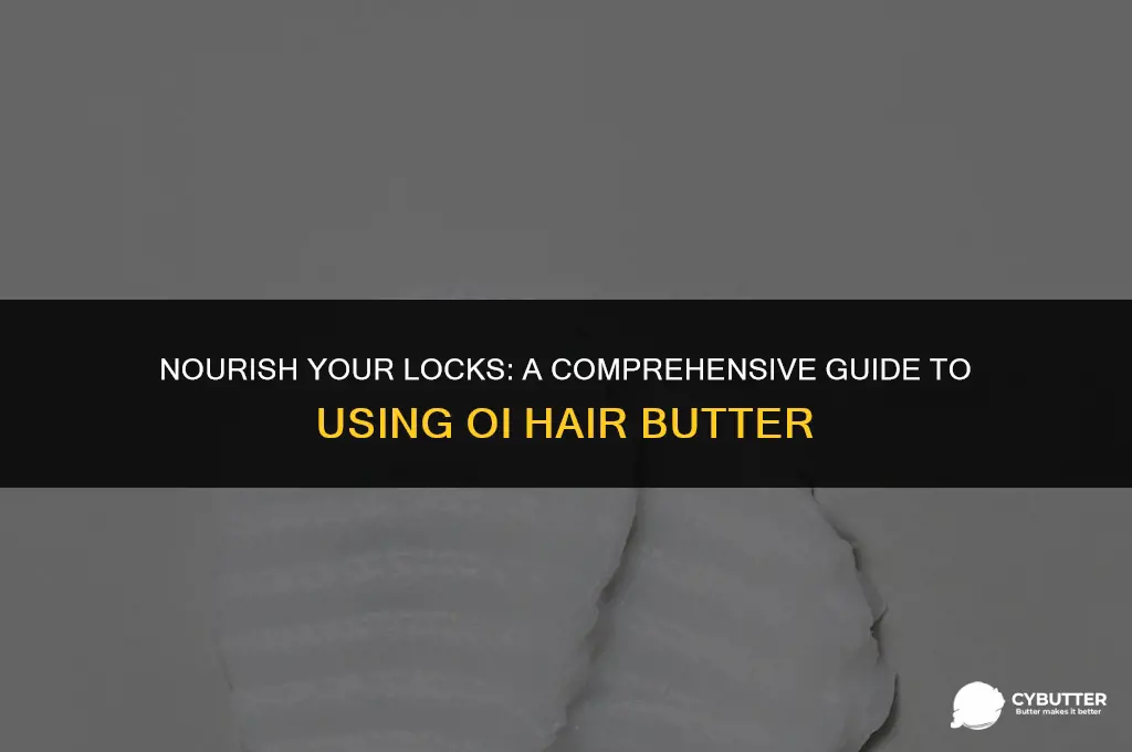 how to use oi hair butter