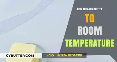 Effortlessly Warm Butter to Room Temperature: A Simple Guide