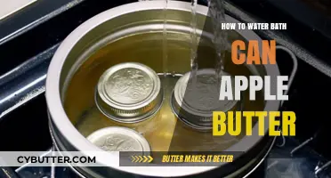 Preserving Autumn's Bounty: A Guide to Water Bath Canning Apple Butter