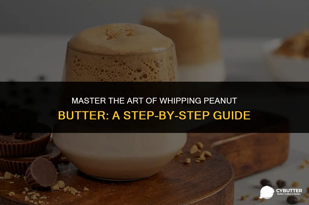 how to whip peanut butter
