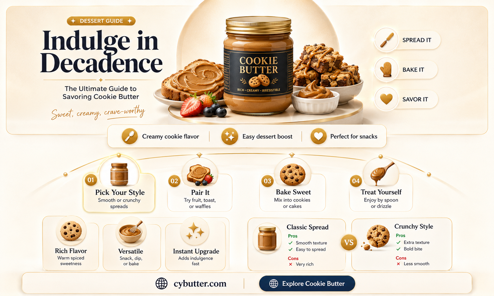 how to eat cookie butter