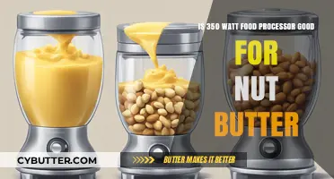 Is a 350-Watt Food Processor Ideal for Making Nut Butter?
