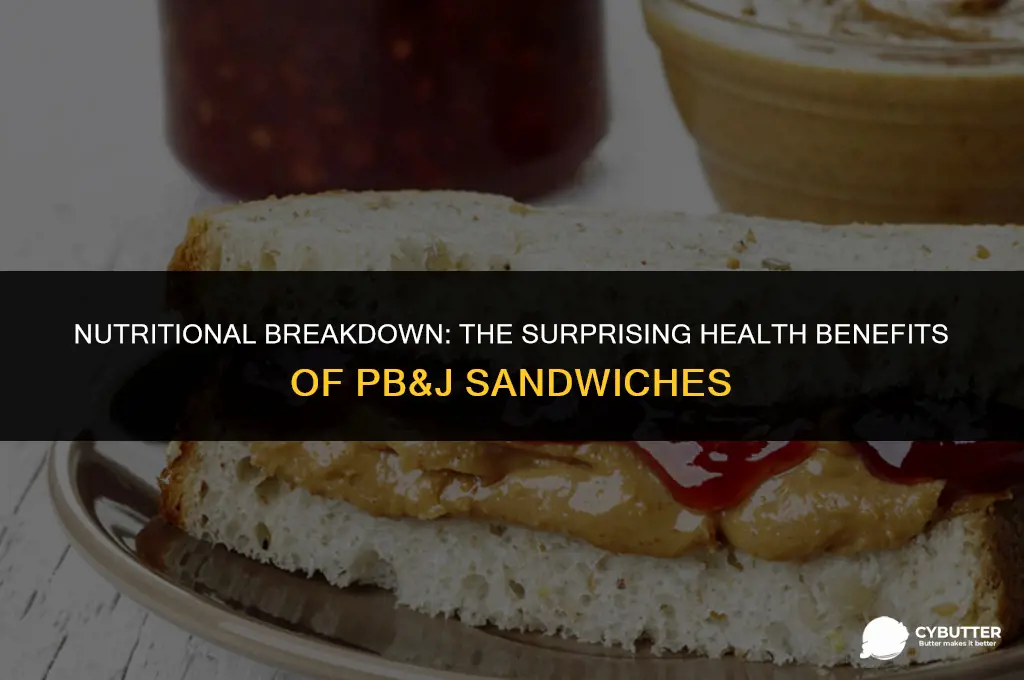 is a peanut butter and jam sandwich healthy