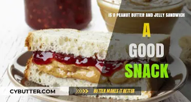 Peanut Butter and Jelly Sandwich: Healthy Snack or Sugary Treat?