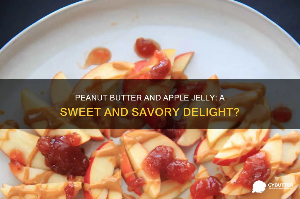 is a peanut butter and jelly with apple jelly good