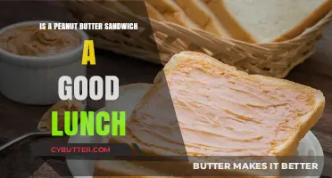 Peanut Butter Sandwich: A Nutritious and Convenient Lunch Option?
