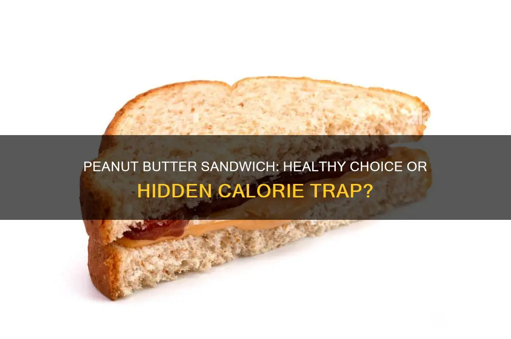 is a peanut butter sandwich good for you