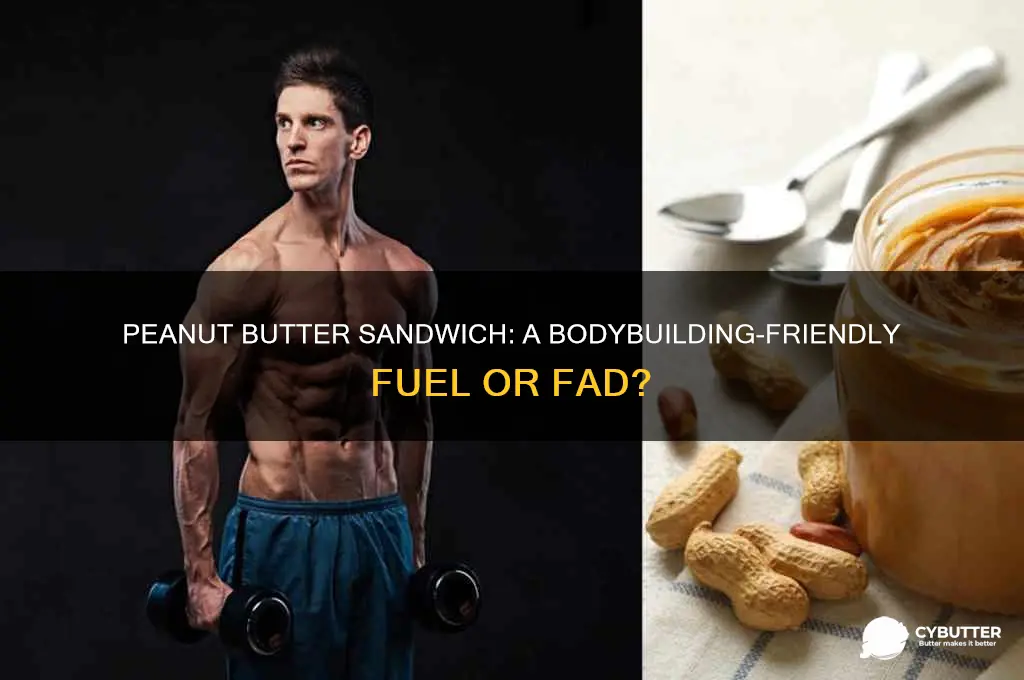 is a penut butter sandwich good for body building