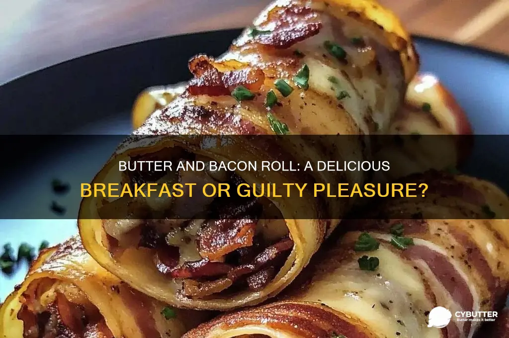 is a roll with butter and bacoin good