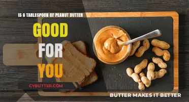 Peanut Butter Benefits: Is a Tablespoon a Healthy Choice?