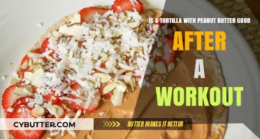 Peanut Butter on Tortilla: A Post-Workout Recovery Snack?
