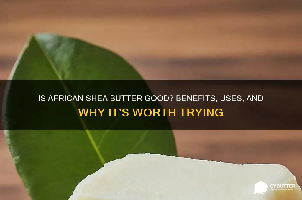 is african shea butter good