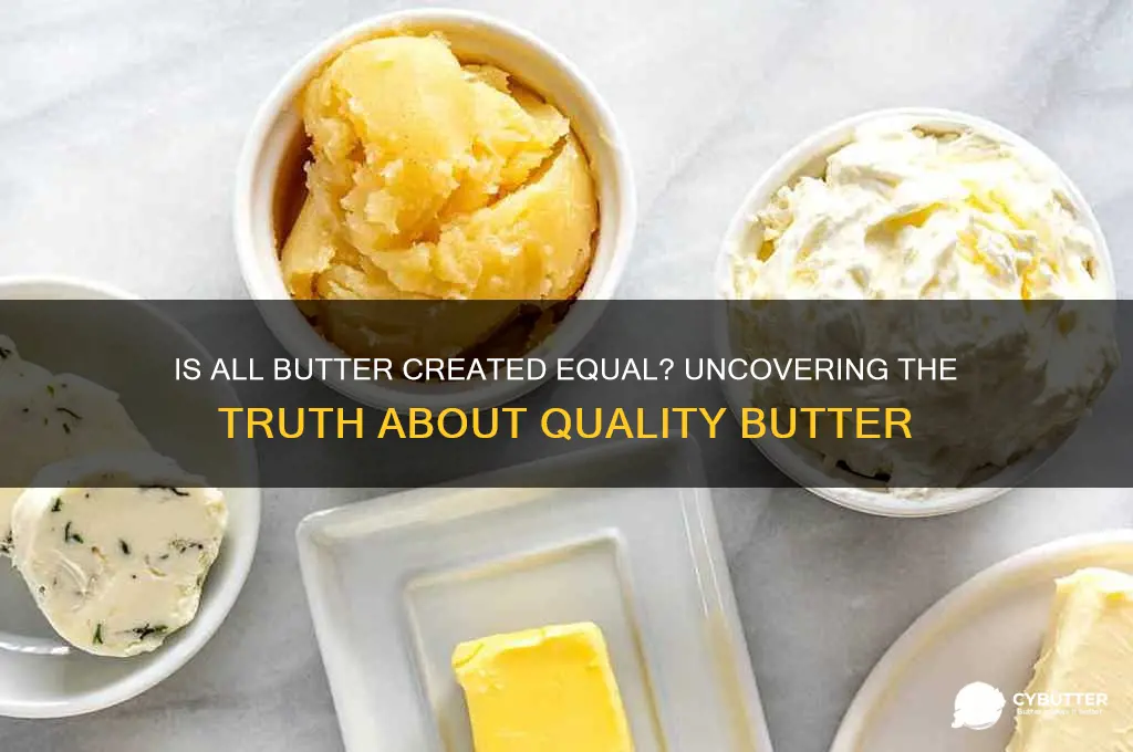 is all butter good butter