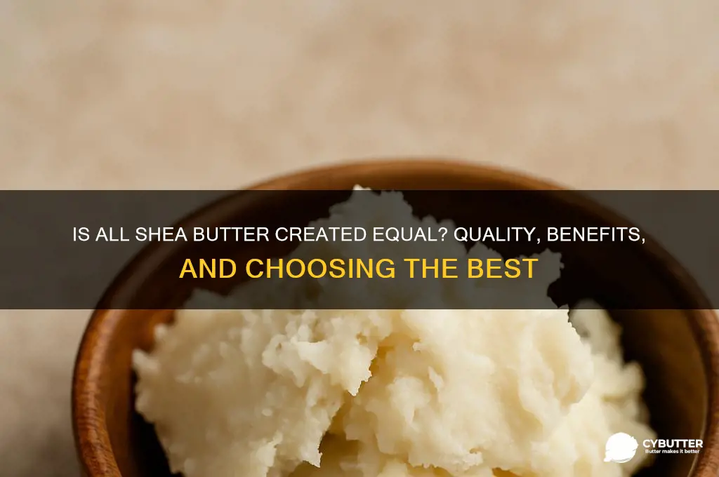 is all shea butter good