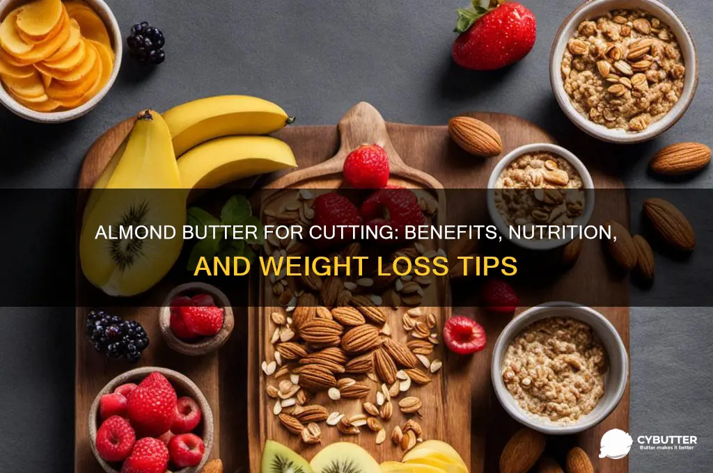 is almond butter good for cutting