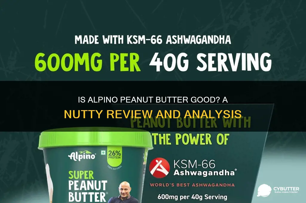 is alpino peanut butter good