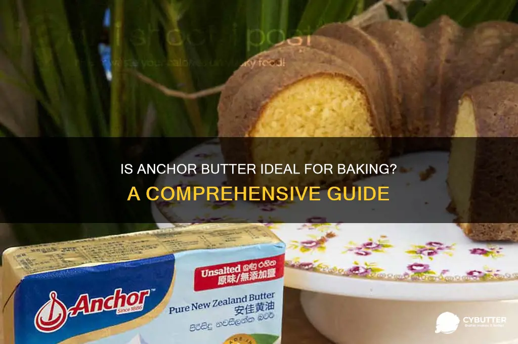 is anchor butter good for baking