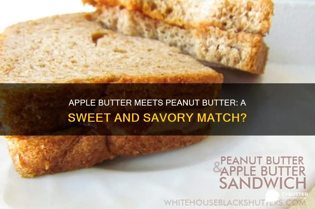 is apple butter and peanut butter good together