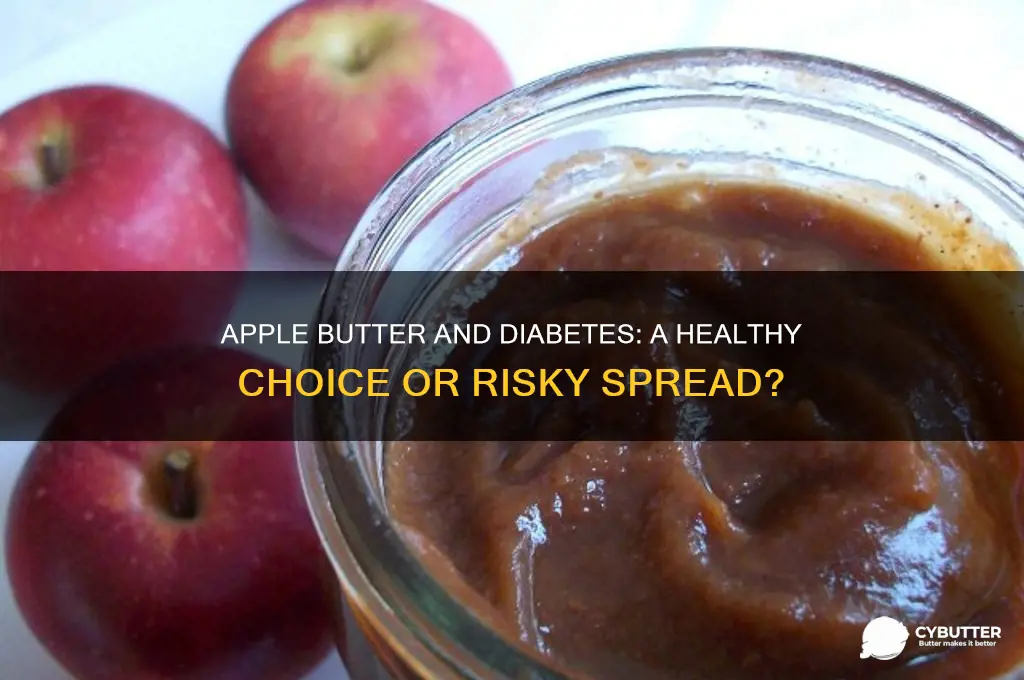 is apple butter good for diabetics