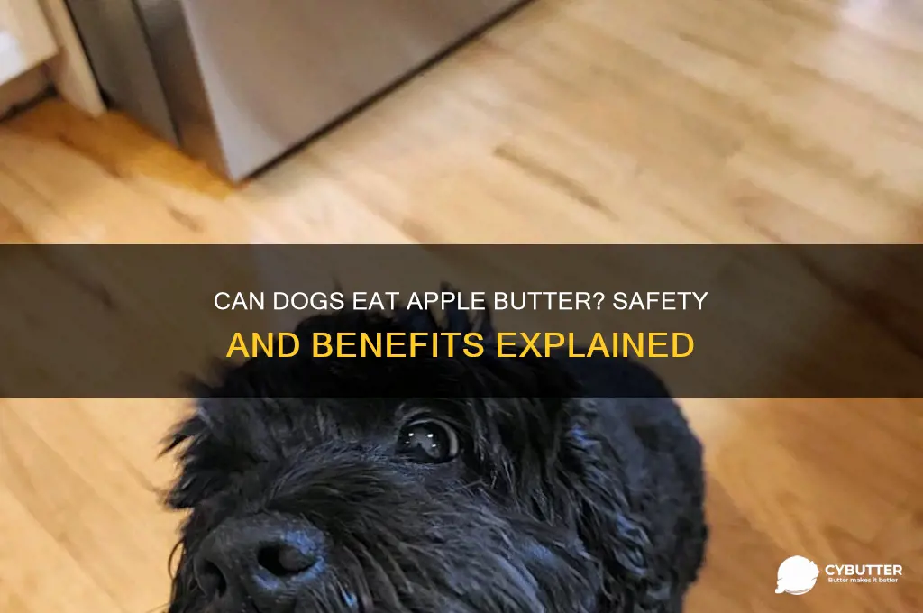 is apple butter good for dogs