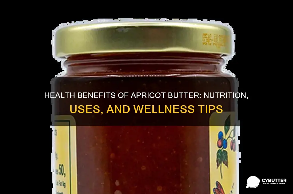 is apricot butter good for you