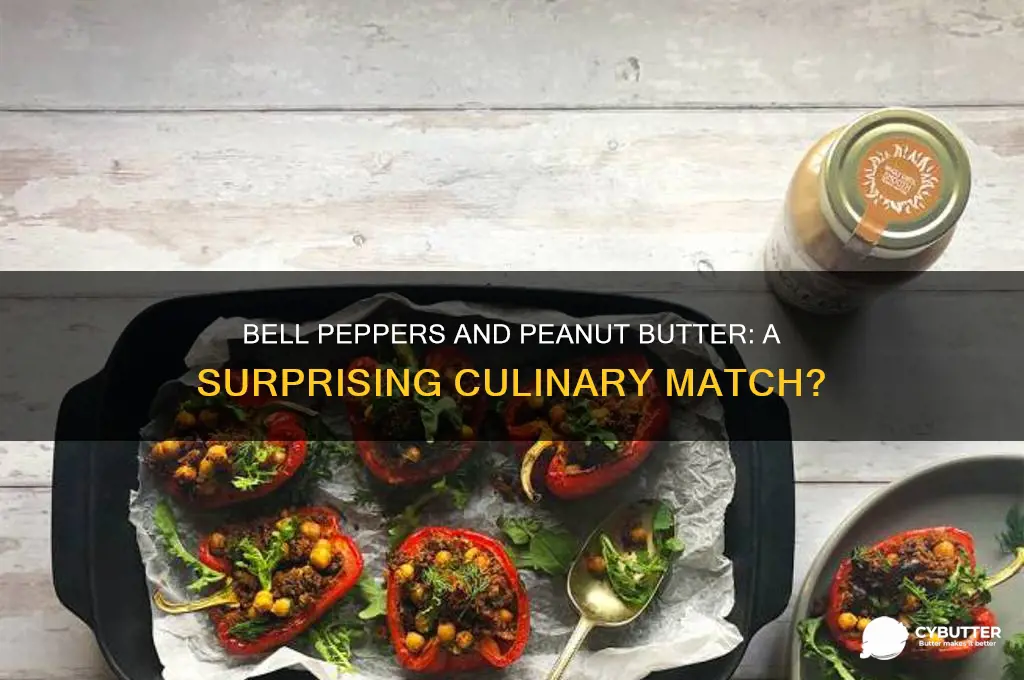 is bell peppers good with peanut butter