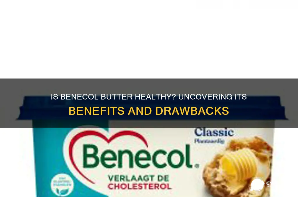 is benecol butter good for you