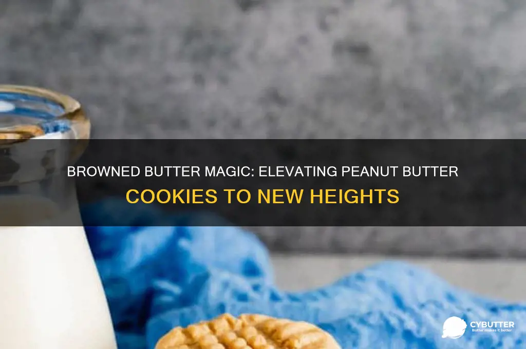 is browed butter good for peanut butterr cookies