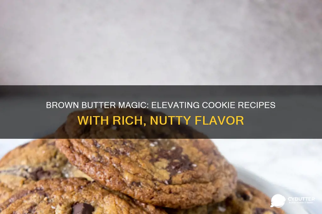 is brown butter good for cookies