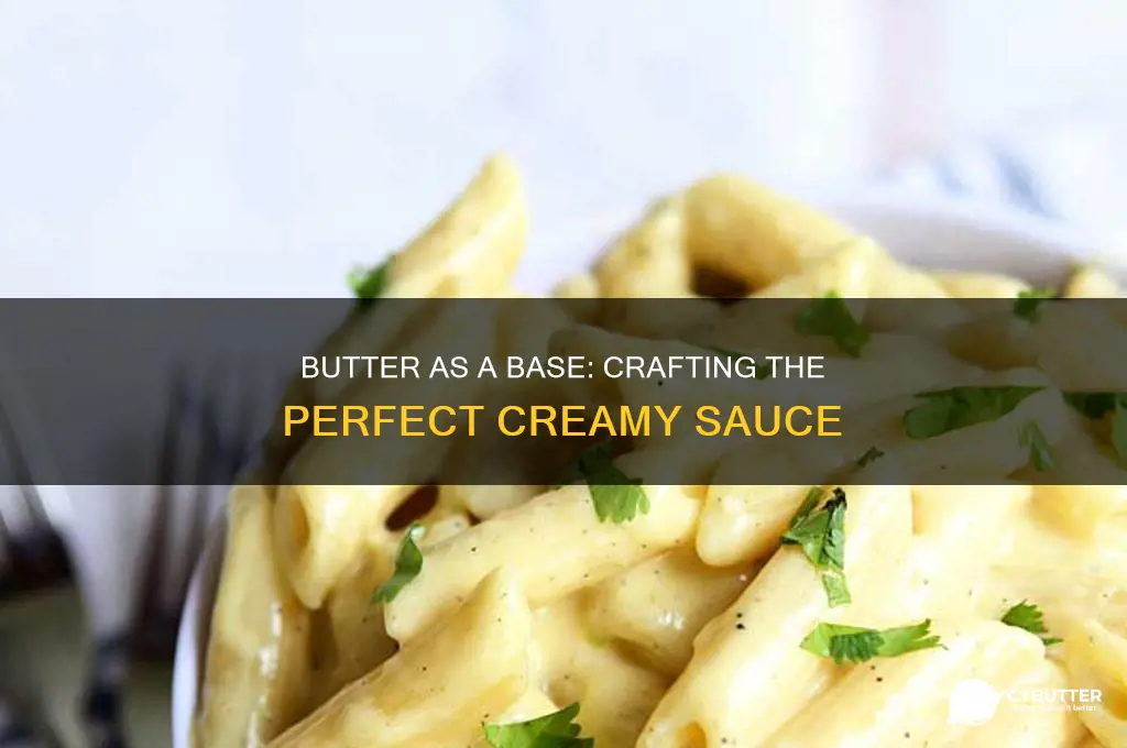 is butter a good base for creamy sauce