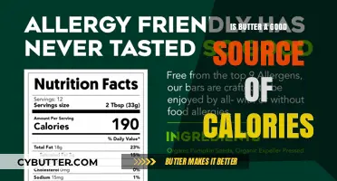 Butter's Caloric Value: Healthy Energy Source or Dietary Concern?