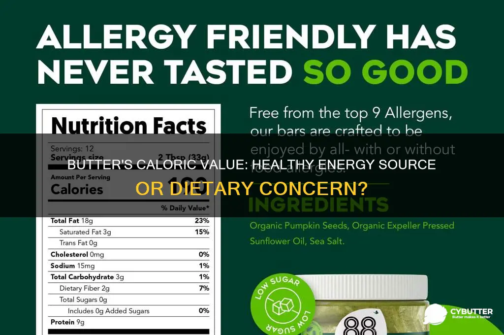 is butter a good source of calories