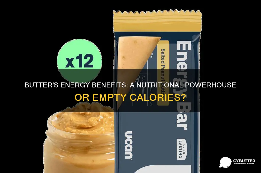 is butter a good source of energy