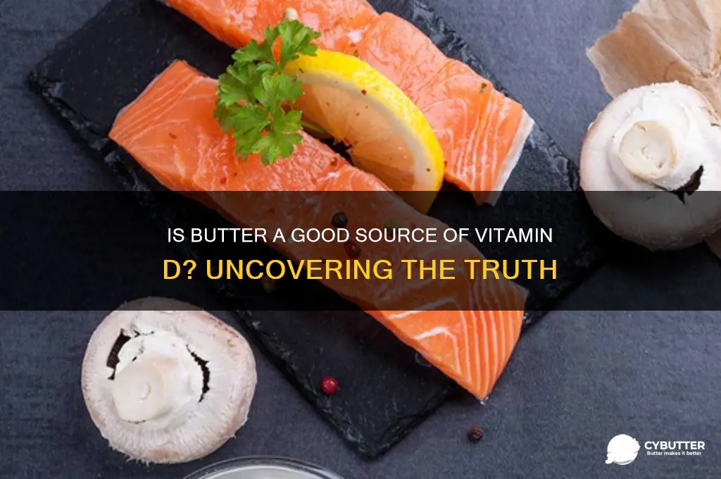 is butter a good source of vitamin d