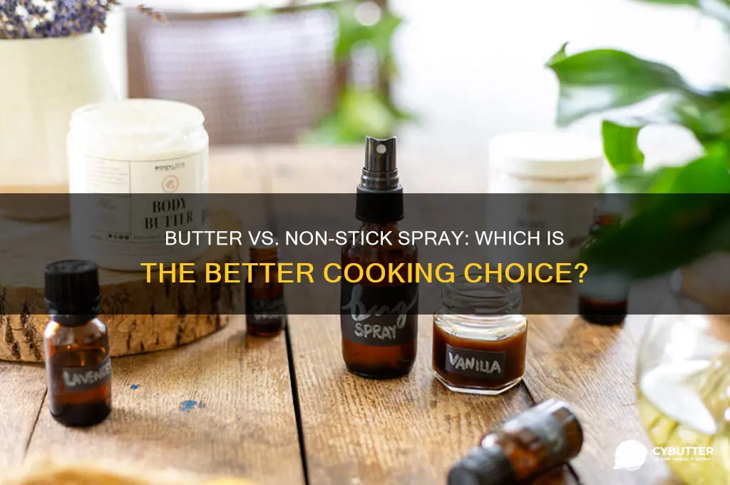 is butter a good substitute non stick spray