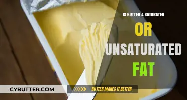 Understanding Butter: Saturated vs. Unsaturated Fats Explained