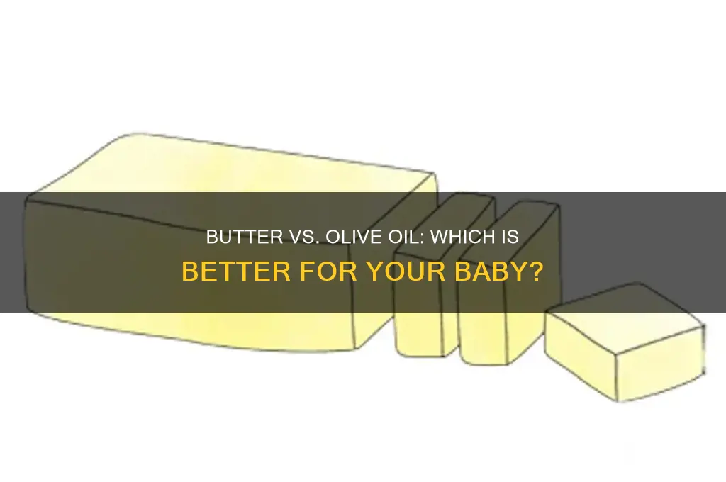 is butter as good as olive oil for baby