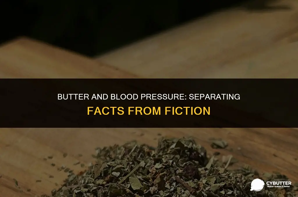 is butter bad for high blood pressure