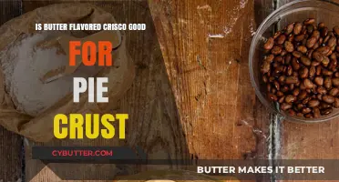 Butter Flavored Crisco for Pie Crust: A Tasty Alternative?