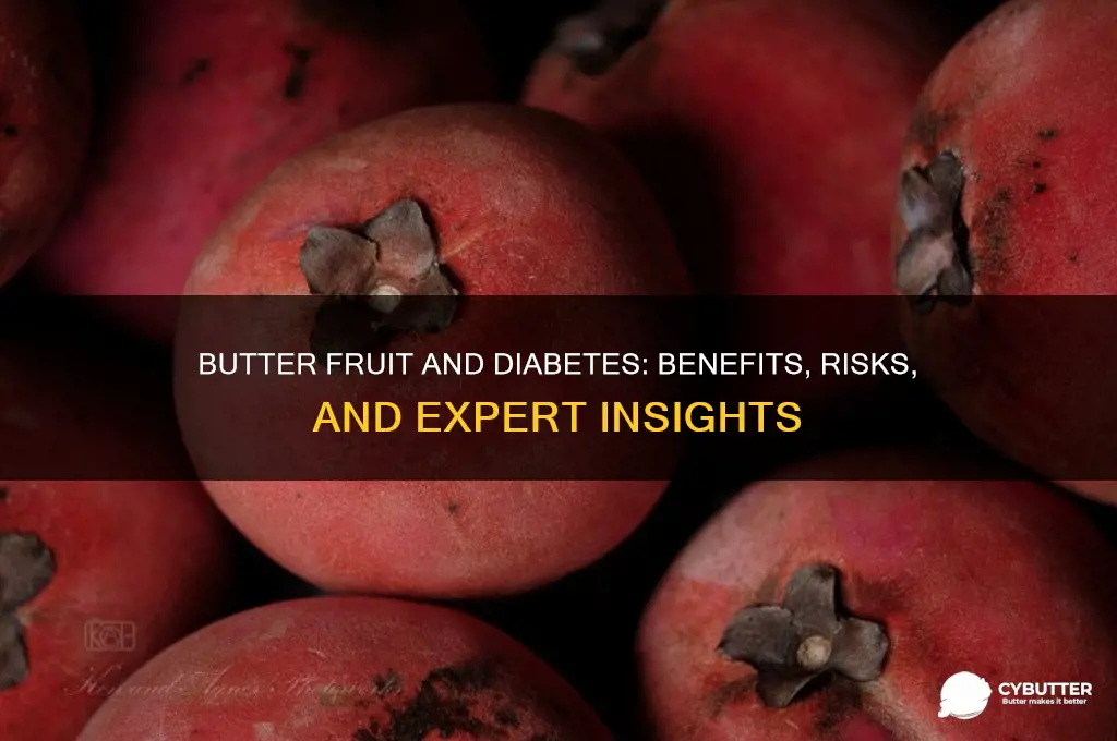 is butter fruit good for diabetes