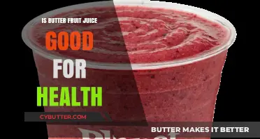 Butter Fruit Juice: Health Benefits, Risks, and Nutritional Value Explained