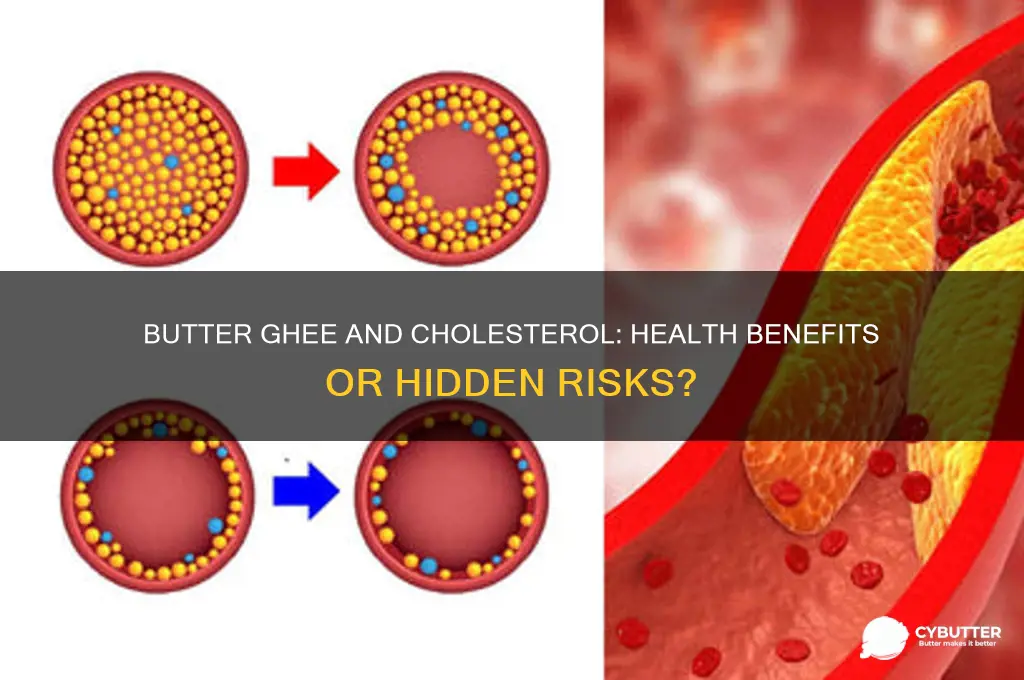 is butter ghee good for high cholesterol
