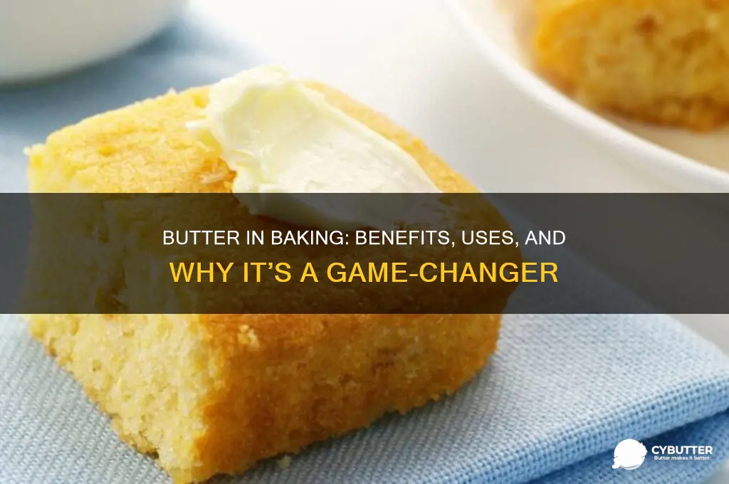is butter good for baking