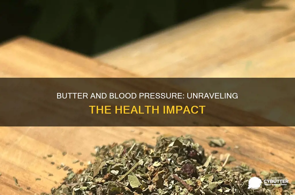 is butter good for blood pressure